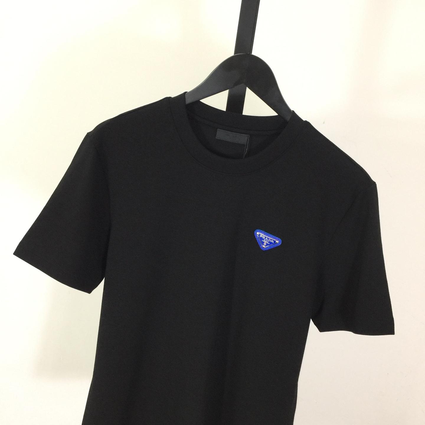 Prada Logo Cotton Tee - DopestKickz