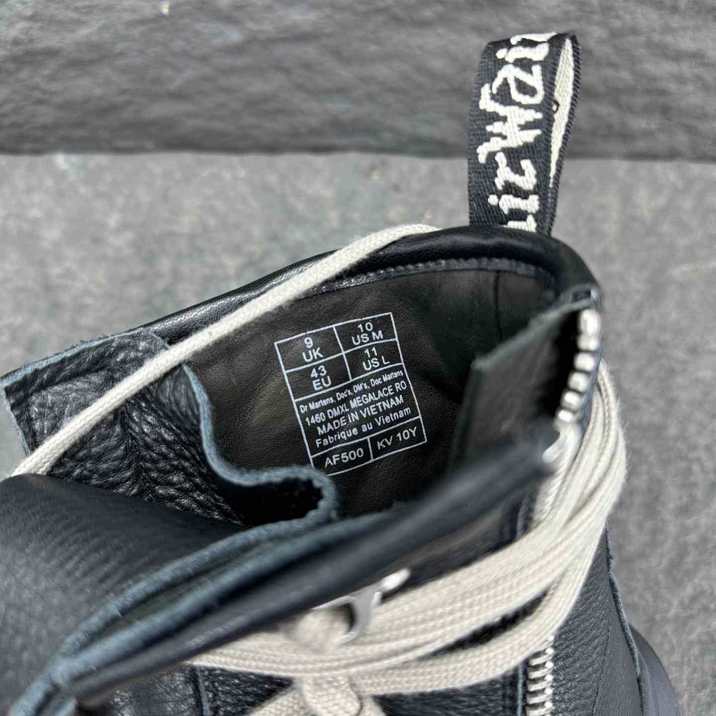 Dr. Martens x Rick Owens 1460 DMXL Mega Lace Boot - DopestKickz