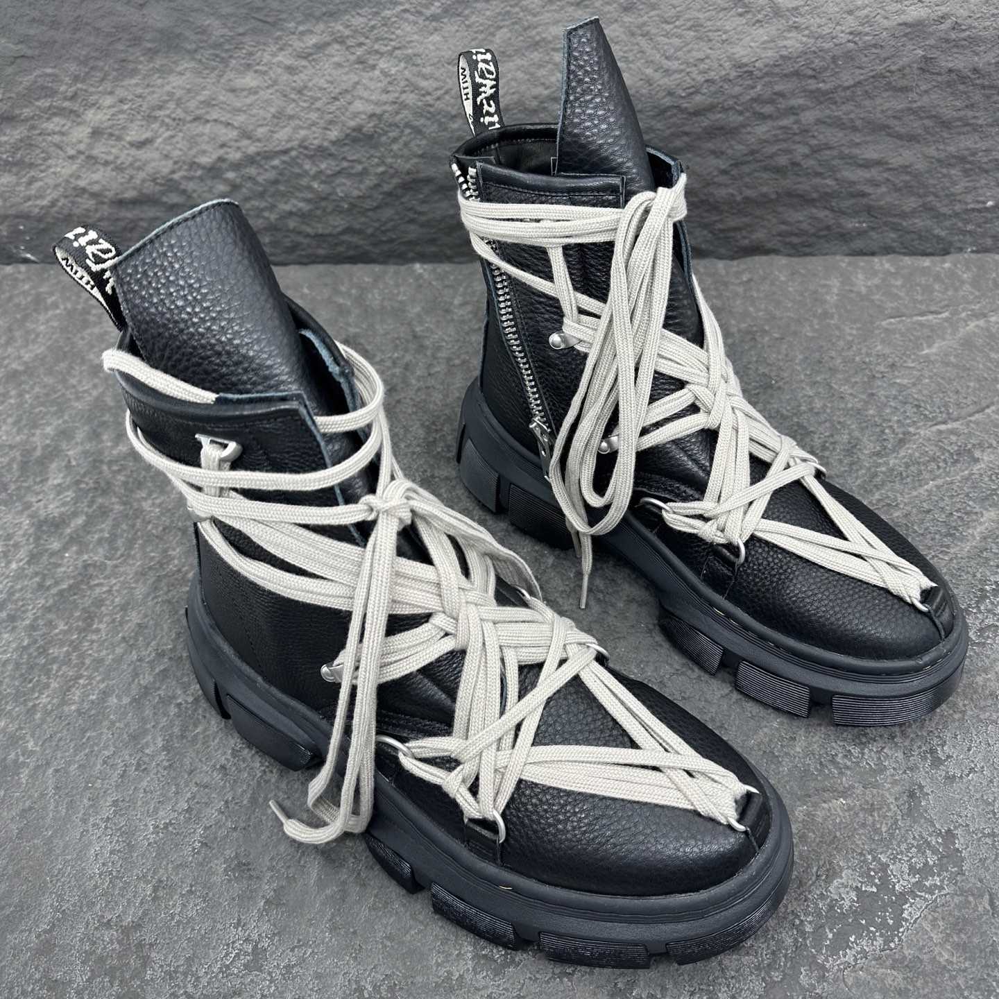 Dr. Martens x Rick Owens 1460 DMXL Mega Lace Boot - DopestKickz