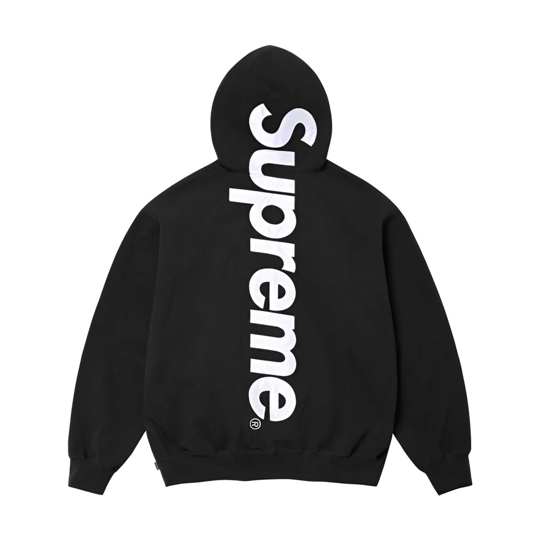 Supreme Satin Appliqué Hooded Sweatshirt - DopestKickz