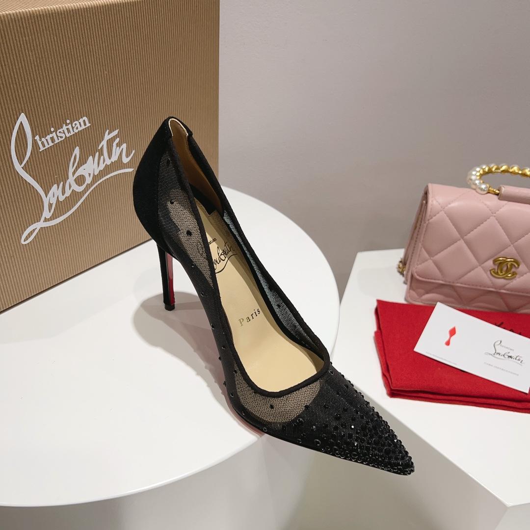 Christian Louboutin Degrastrass Red Carpet 100 mm Pumps - DopestKickz