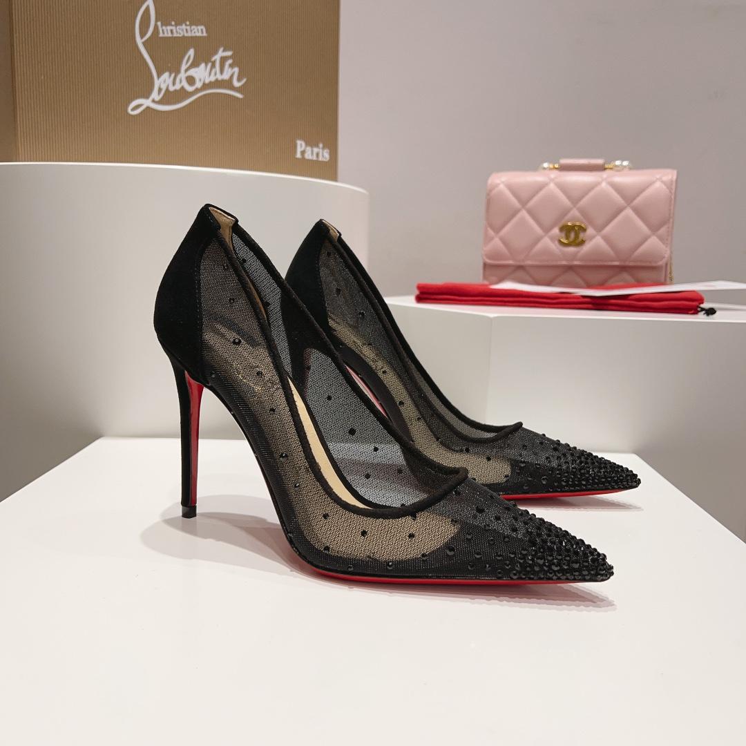 Christian Louboutin Degrastrass Red Carpet 100 mm Pumps - DopestKickz