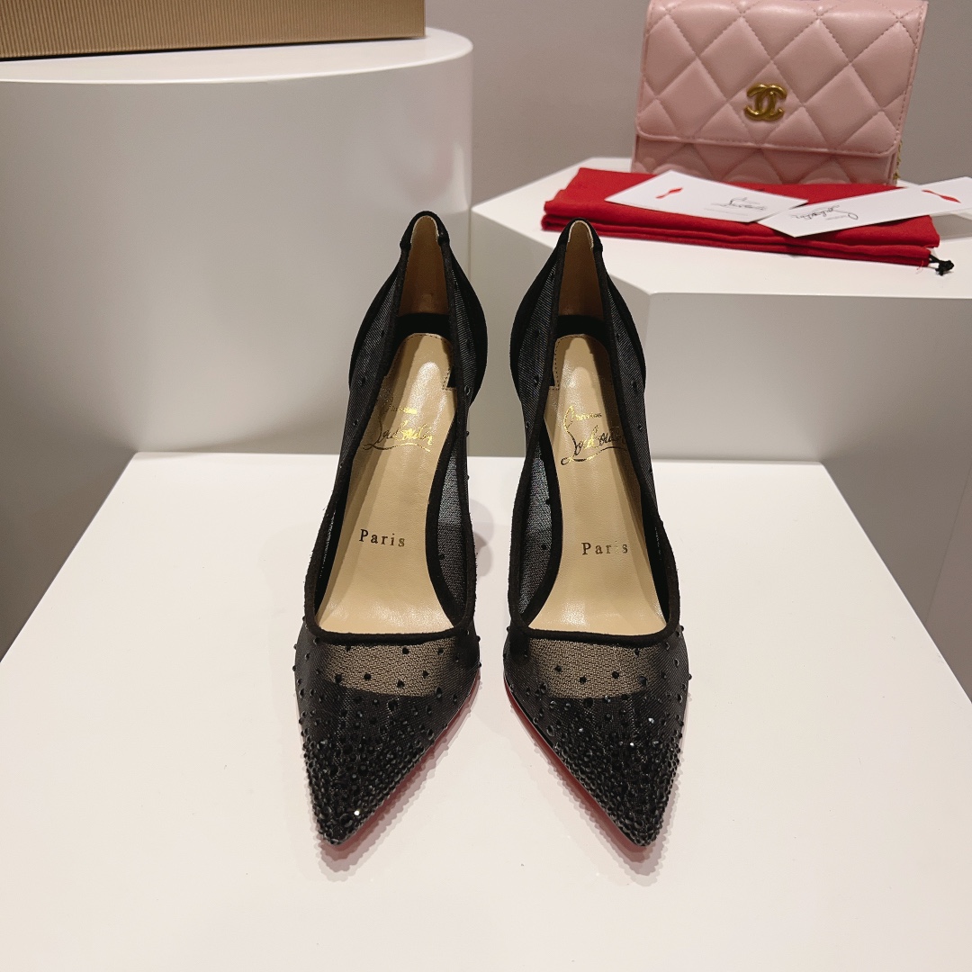 Christian Louboutin Degrastrass Red Carpet 100 mm Pumps - DopestKickz