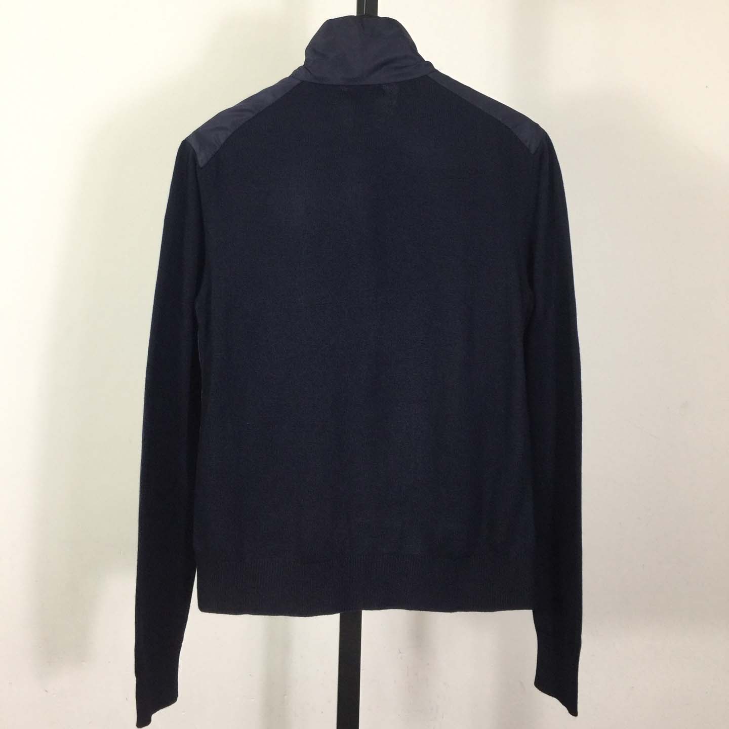 Prada Superfine Wool Zipper Cardigan - DopestKickz