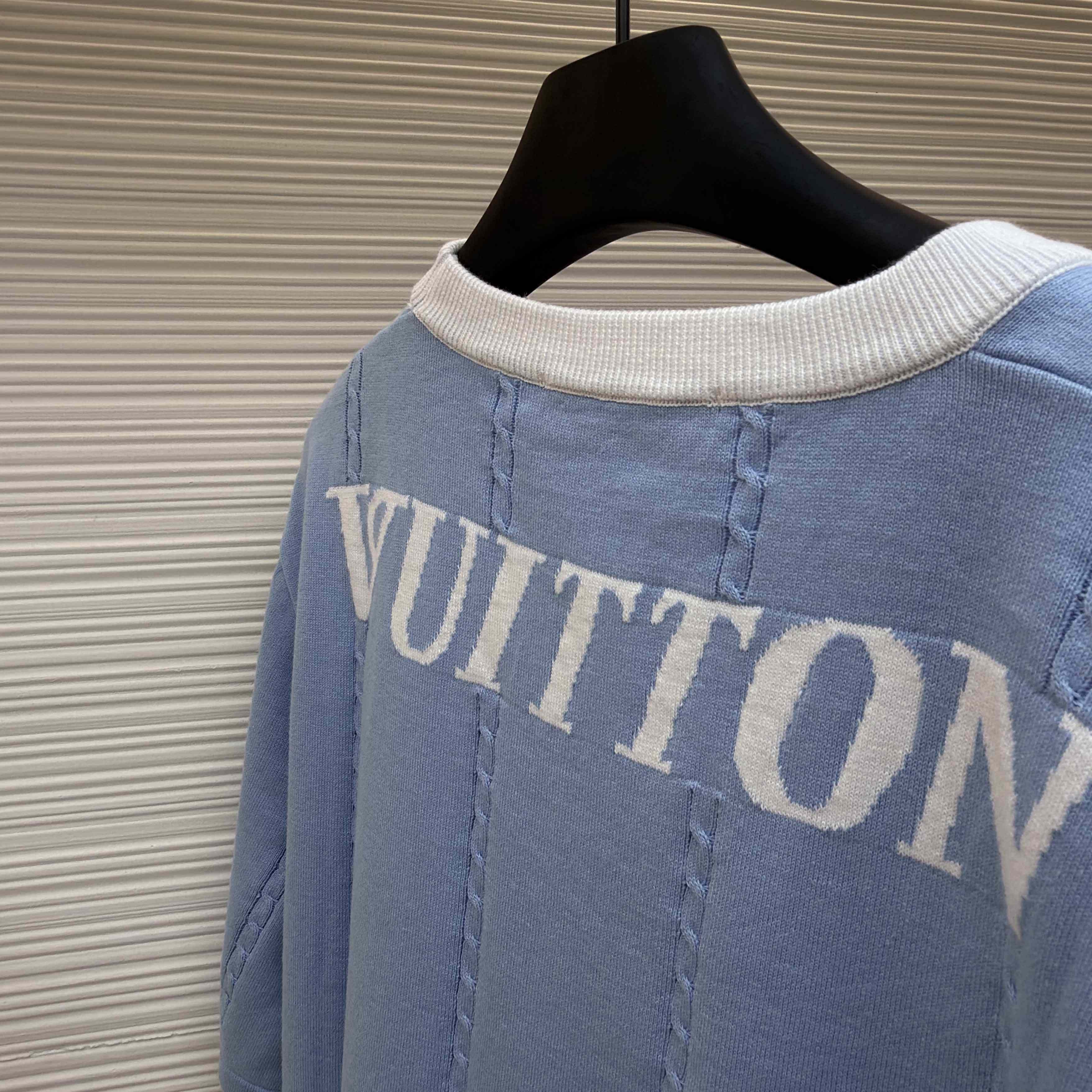 Louis Vuitton Silk-Cotton Short-Sleeved Crewneck   1AIJYL - DopestKickz