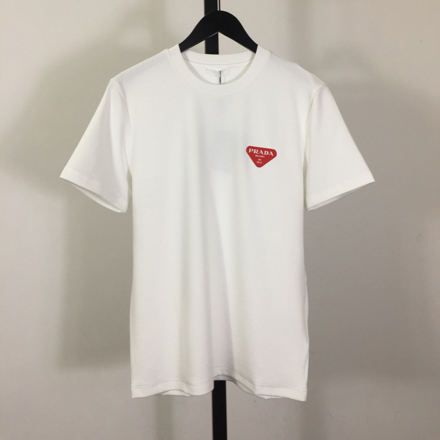 Prada Logo Cotton Tee - DopestKickz