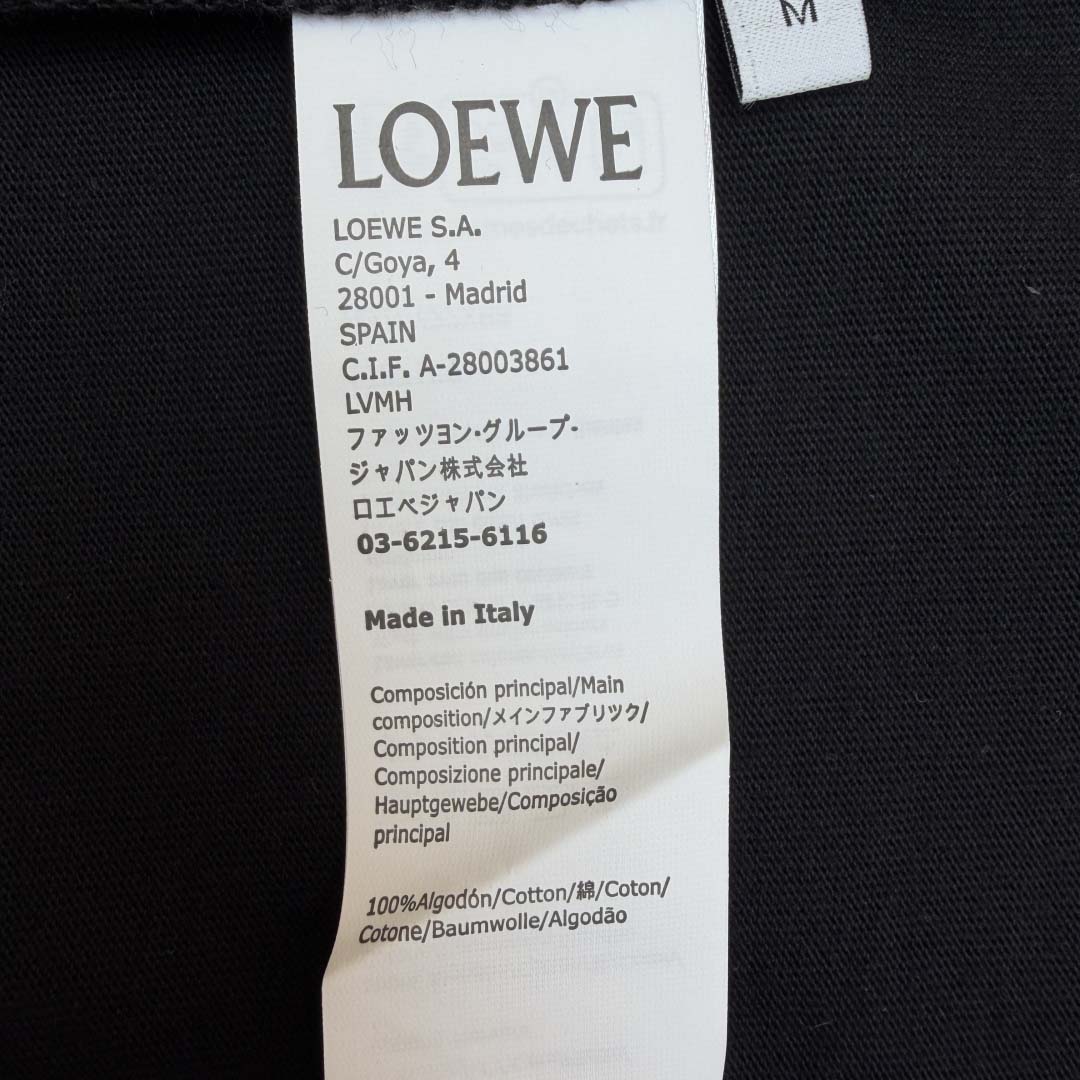 Loewe Loose fit T-shirt In Cotton - DopestKickz