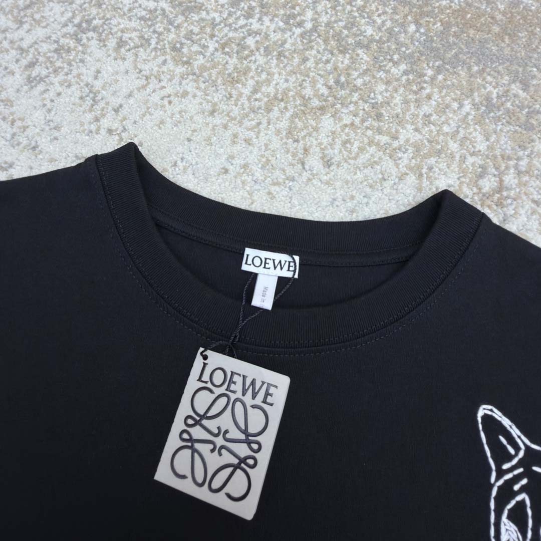 Loewe Loose fit T-shirt In Cotton - DopestKickz