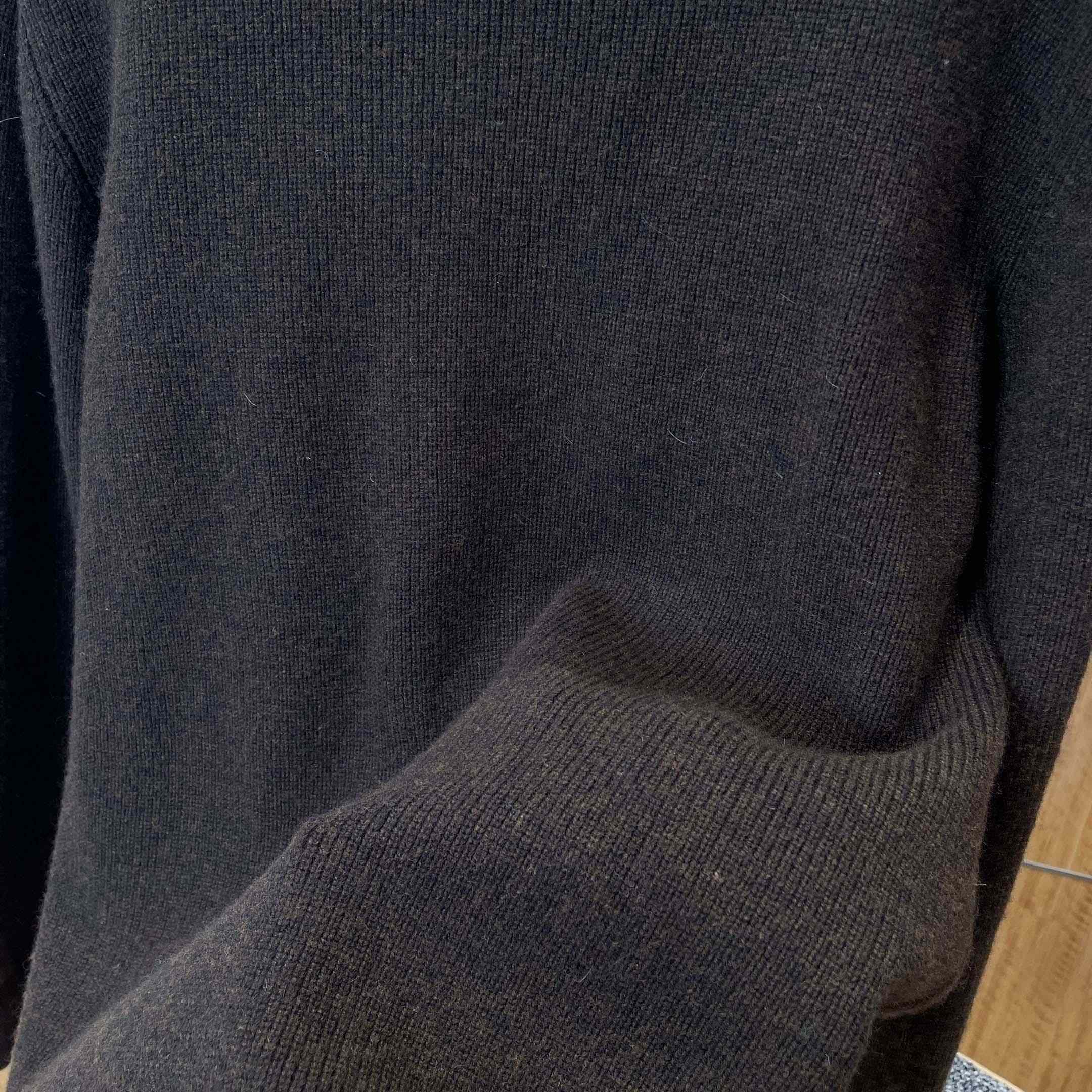 Celine Triomphe Trucker Sweater In Ribbed Wool - DopestKickz