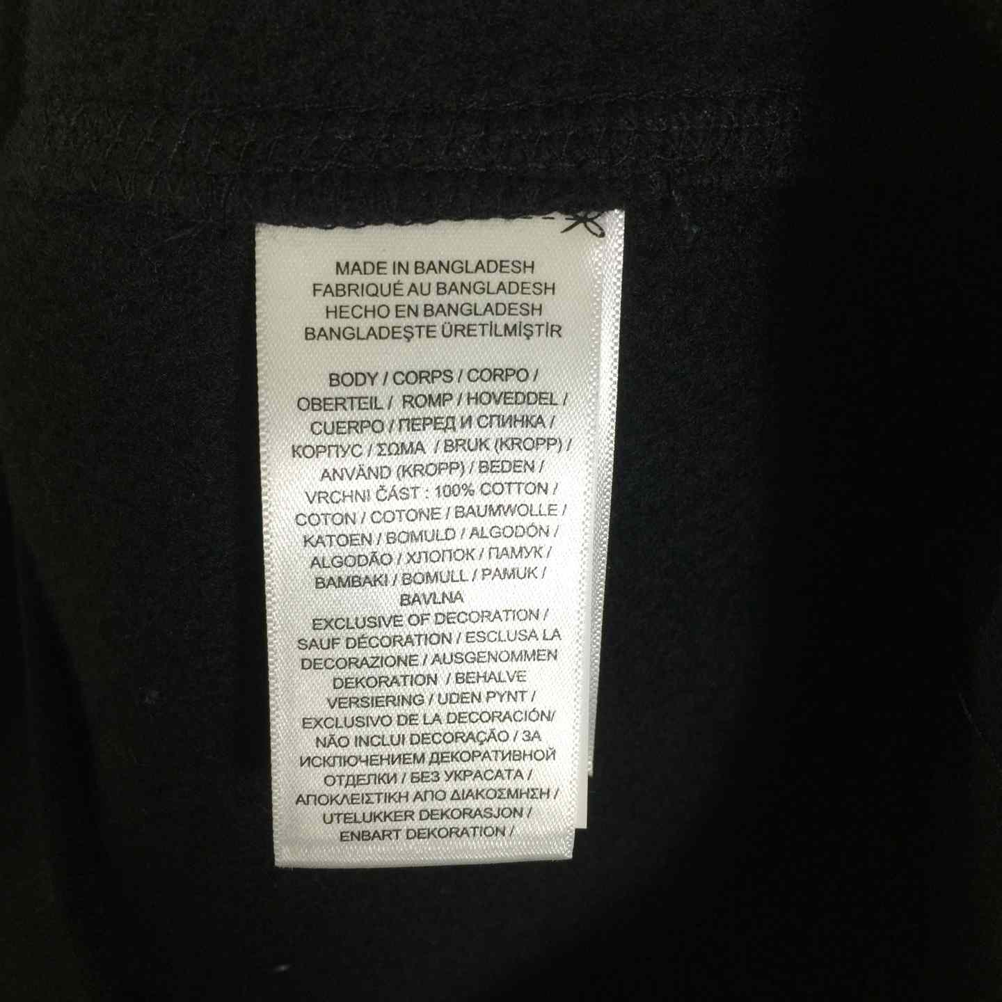 Ralph Lauren Black Cotton-blend Crewneck - DopestKickz