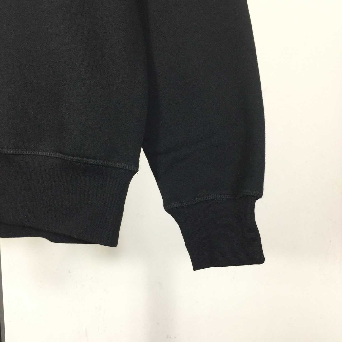 Ralph Lauren Black Cotton-blend Crewneck - DopestKickz