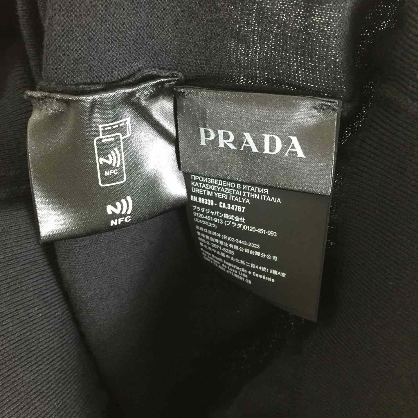 Prada Black Wool Turtleneck - DopestKickz