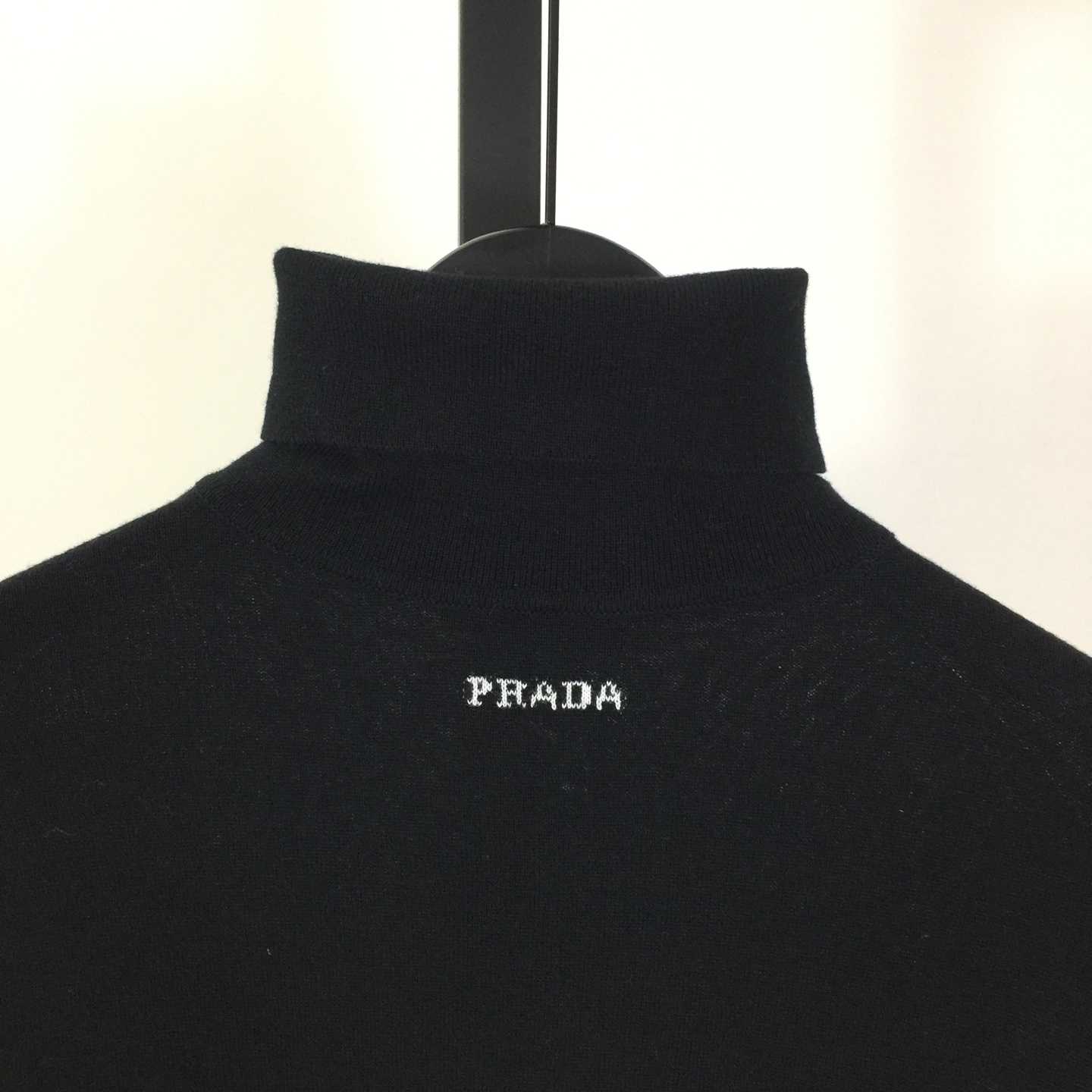 Prada Black Wool Turtleneck - DopestKickz
