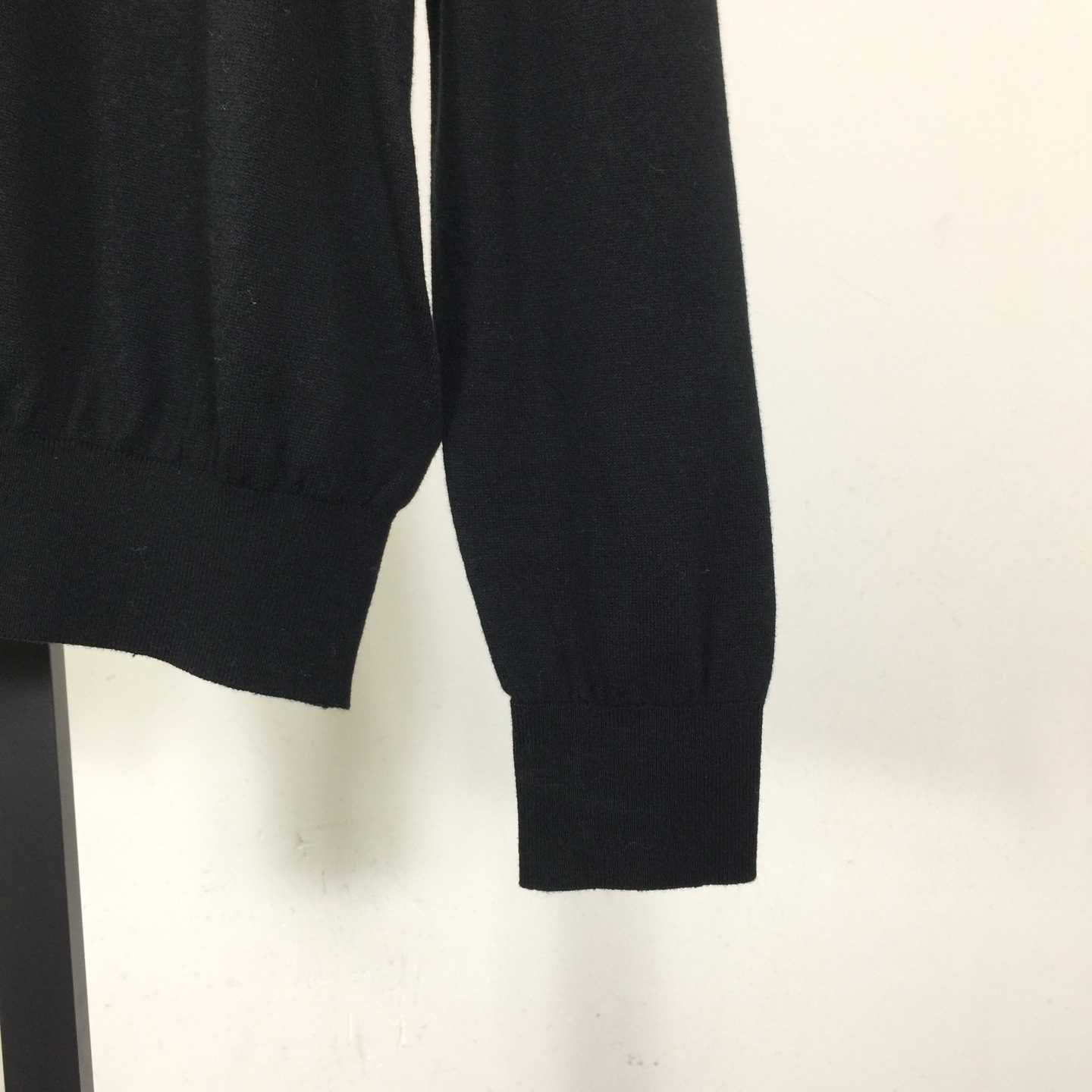 Prada Black Wool Turtleneck - DopestKickz