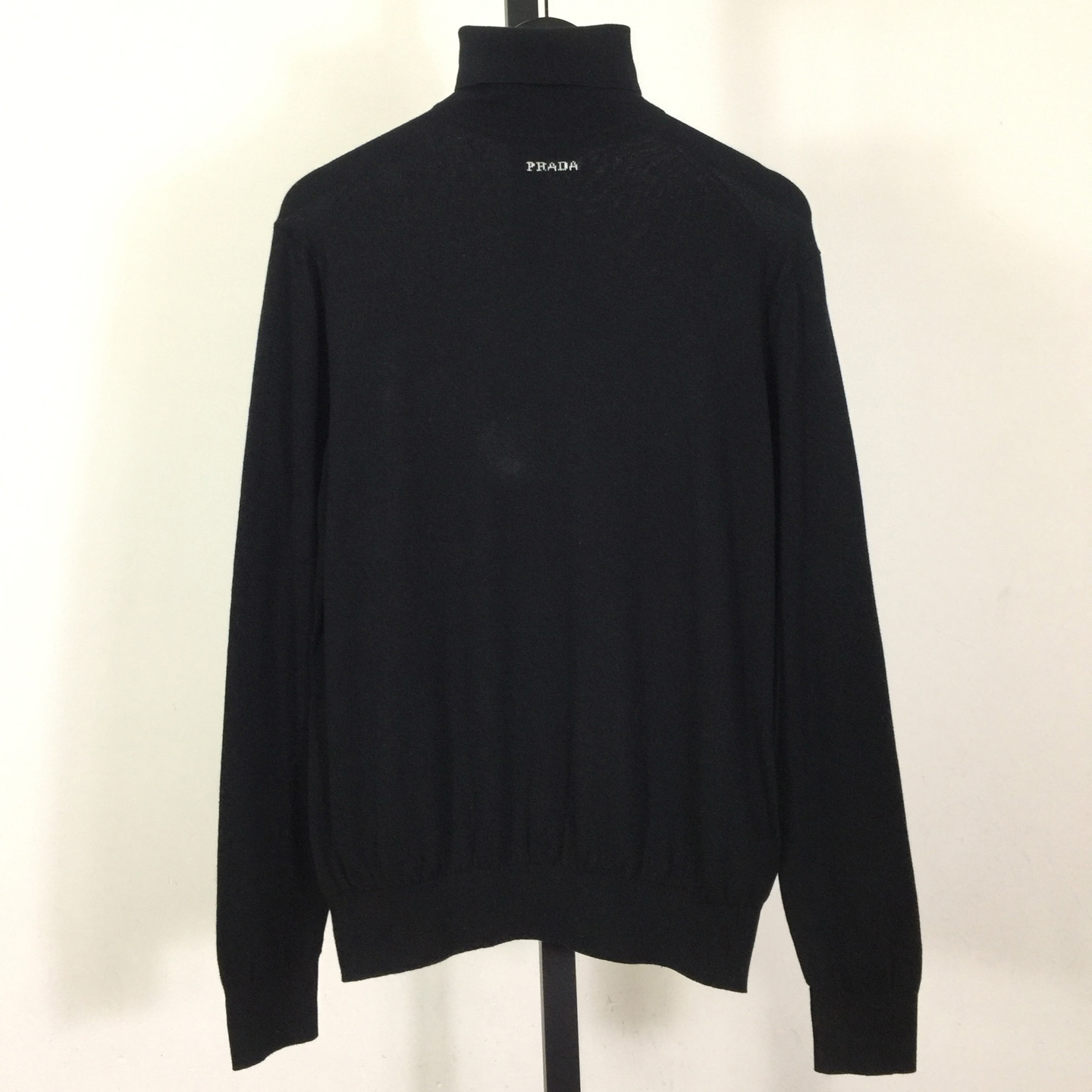 Prada Black Wool Turtleneck - DopestKickz