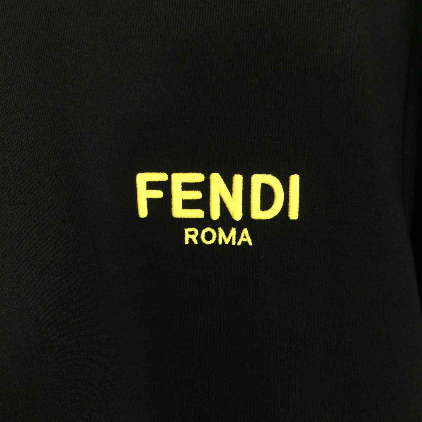 Fendi Cotton Jersey T-shirt  - DopestKickz