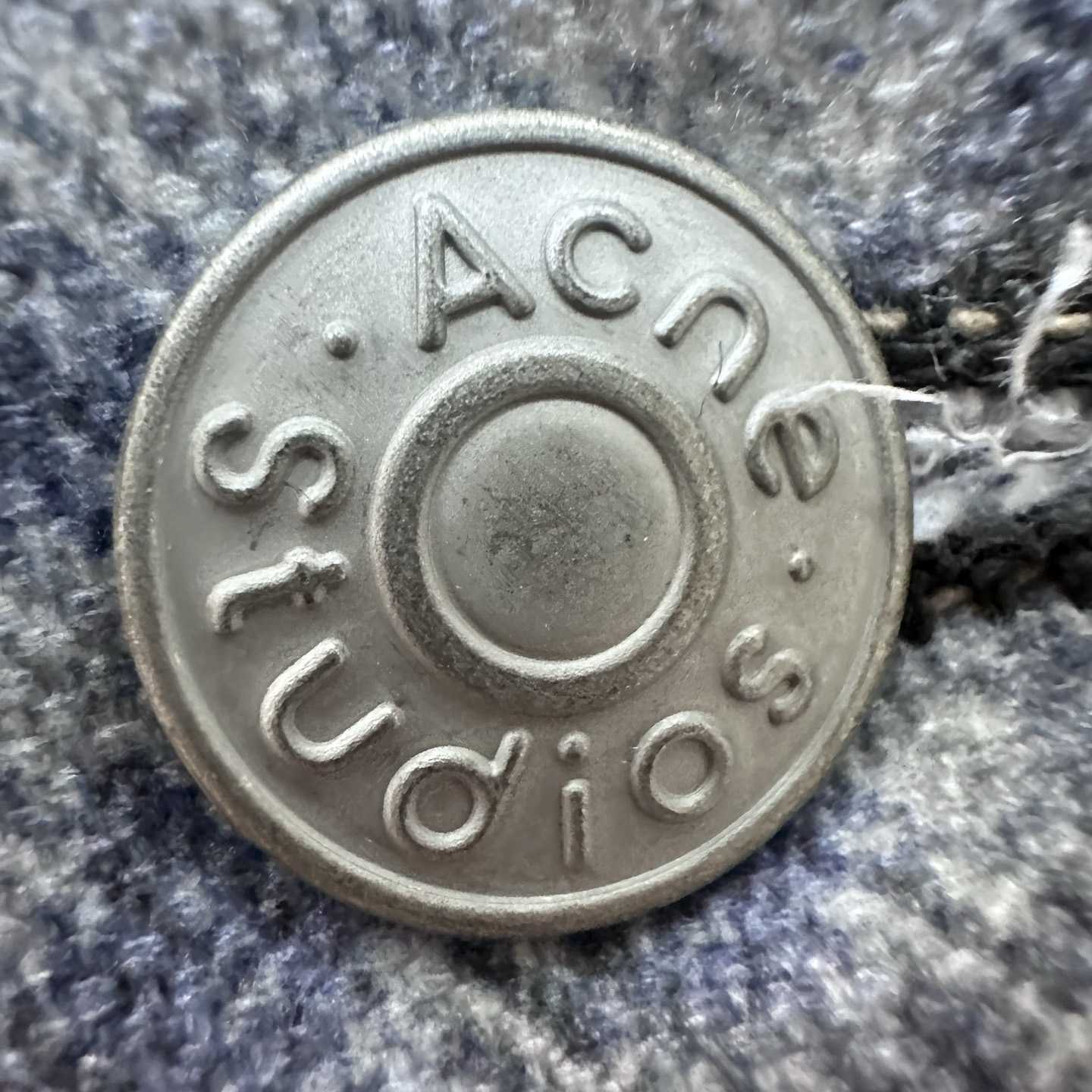 Acne Studios Loose Fit Denim Trousers - DopestKickz