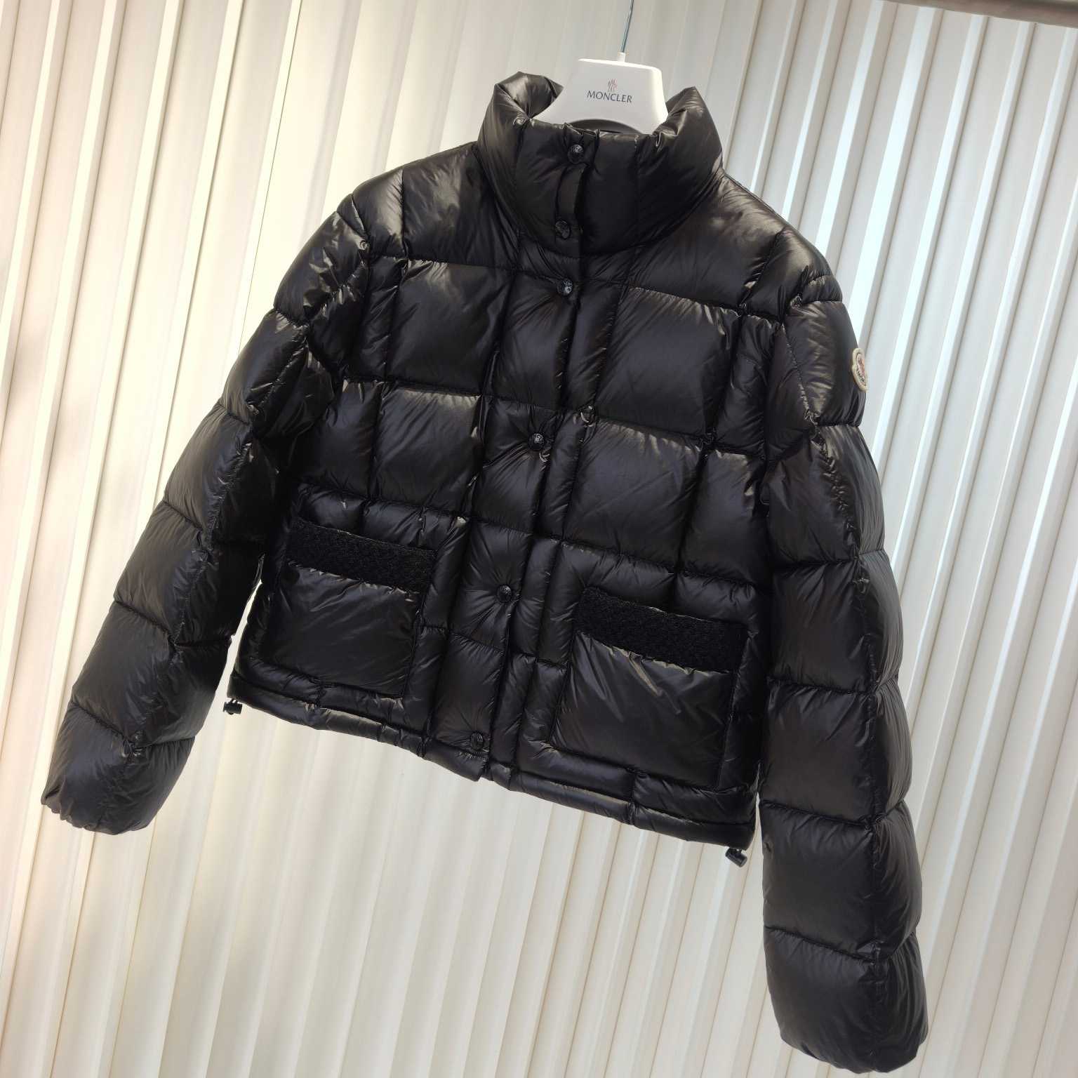 Moncler Jarcieu Braided Trim Short Down Jacket  - DopestKickz