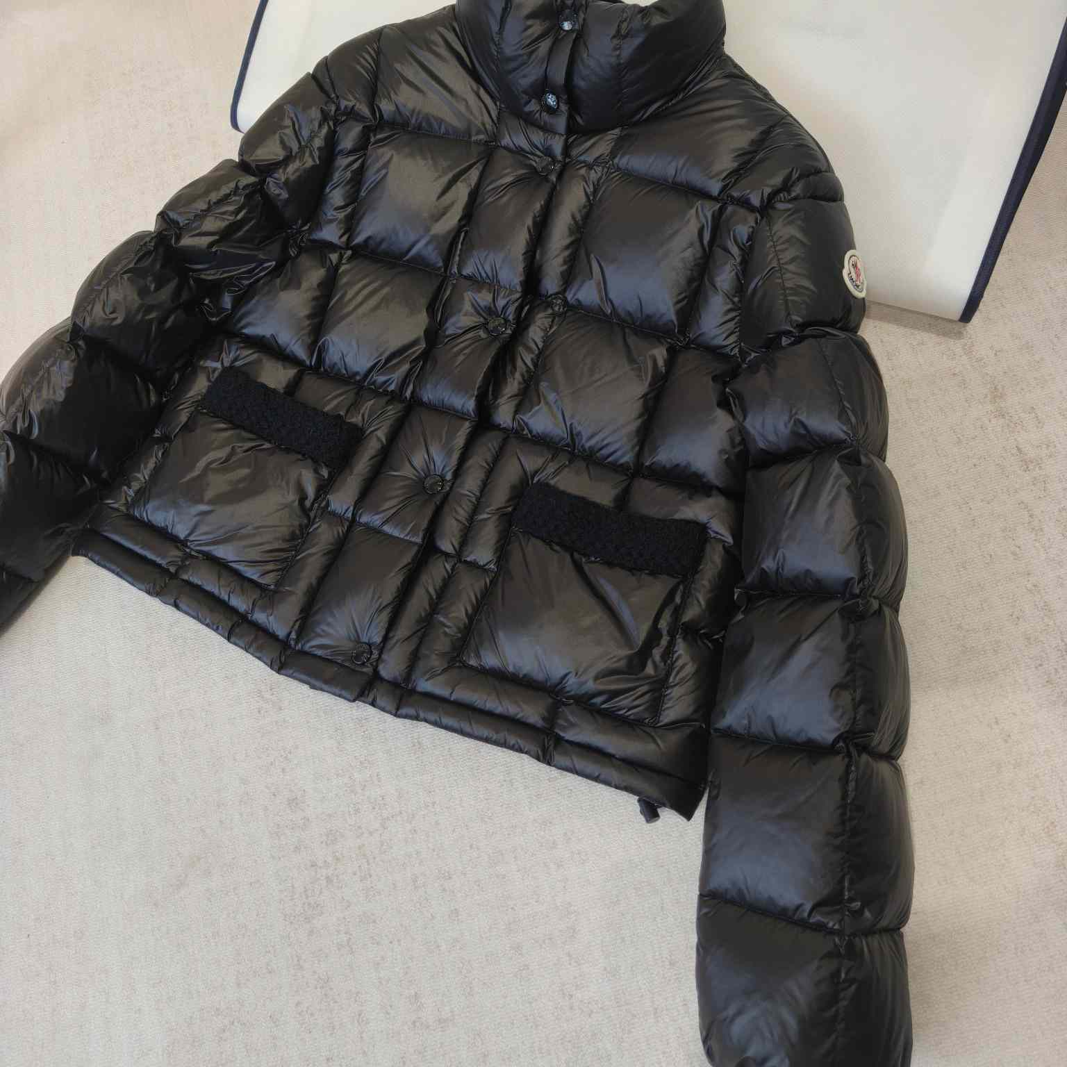 Moncler Jarcieu Braided Trim Short Down Jacket  - DopestKickz