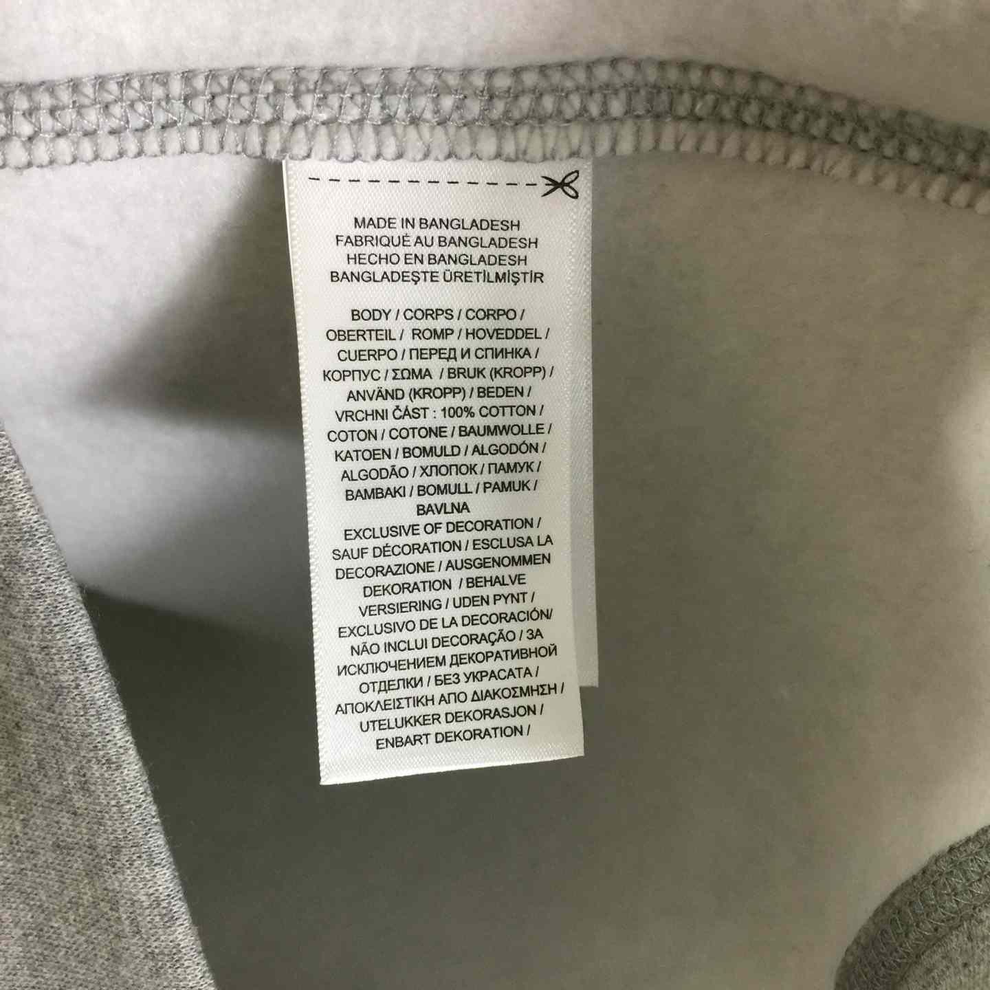 Ralph Lauren Grey Cotton-blend Crewneck - DopestKickz