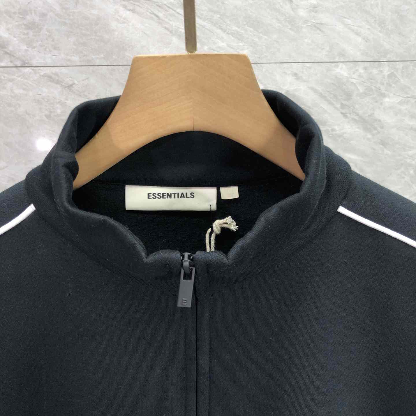 Fear of God Essentials Stripe-detail Jacket - DopestKickz