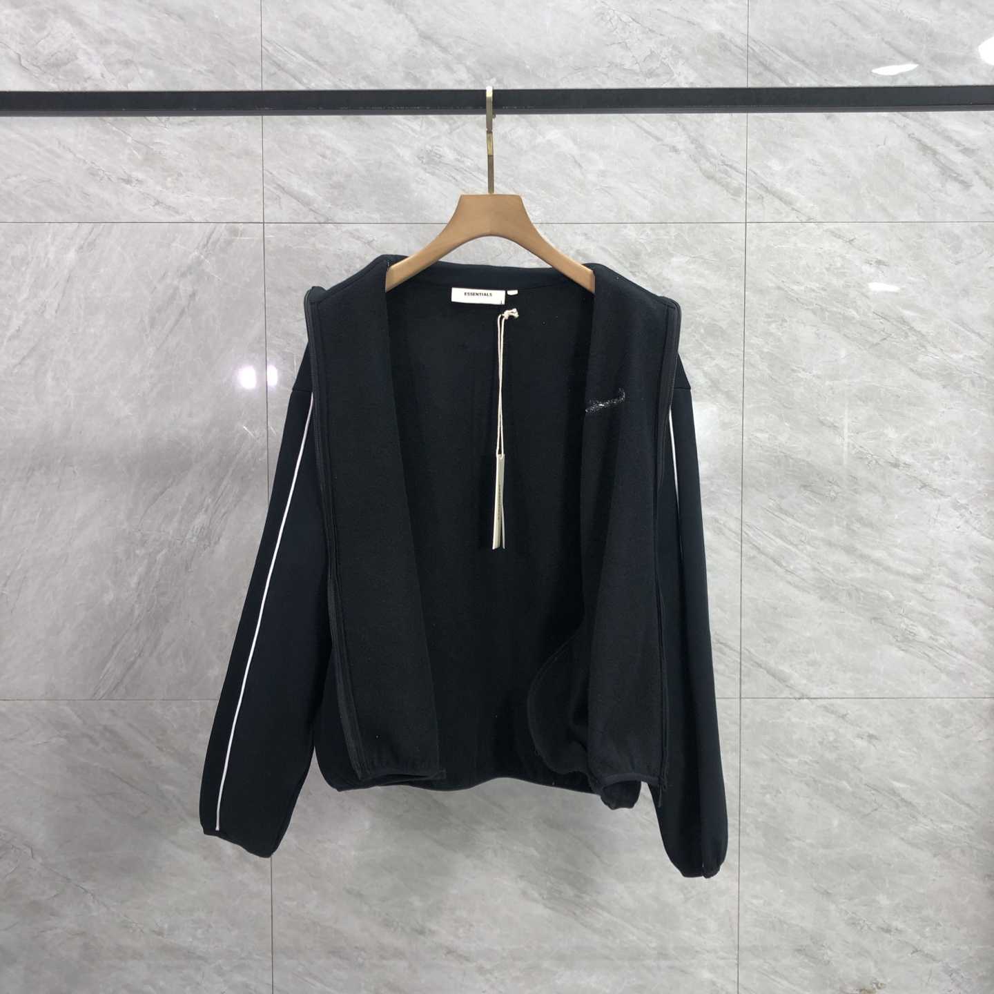 Fear of God Essentials Stripe-detail Jacket - DopestKickz