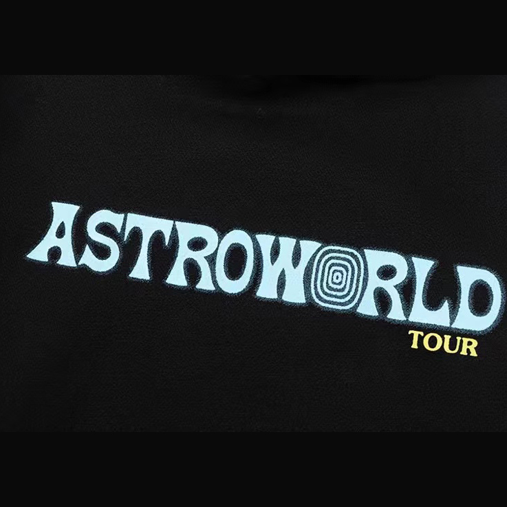 Travis Scott Astroworld Tour Launch Hoodie In Black - DopestKickz