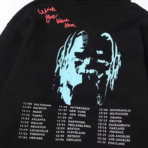 Travis Scott Astroworld Tour Launch Hoodie In Black - DopestKickz