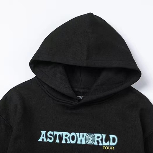 Travis Scott Astroworld Tour Launch Hoodie In Black - DopestKickz