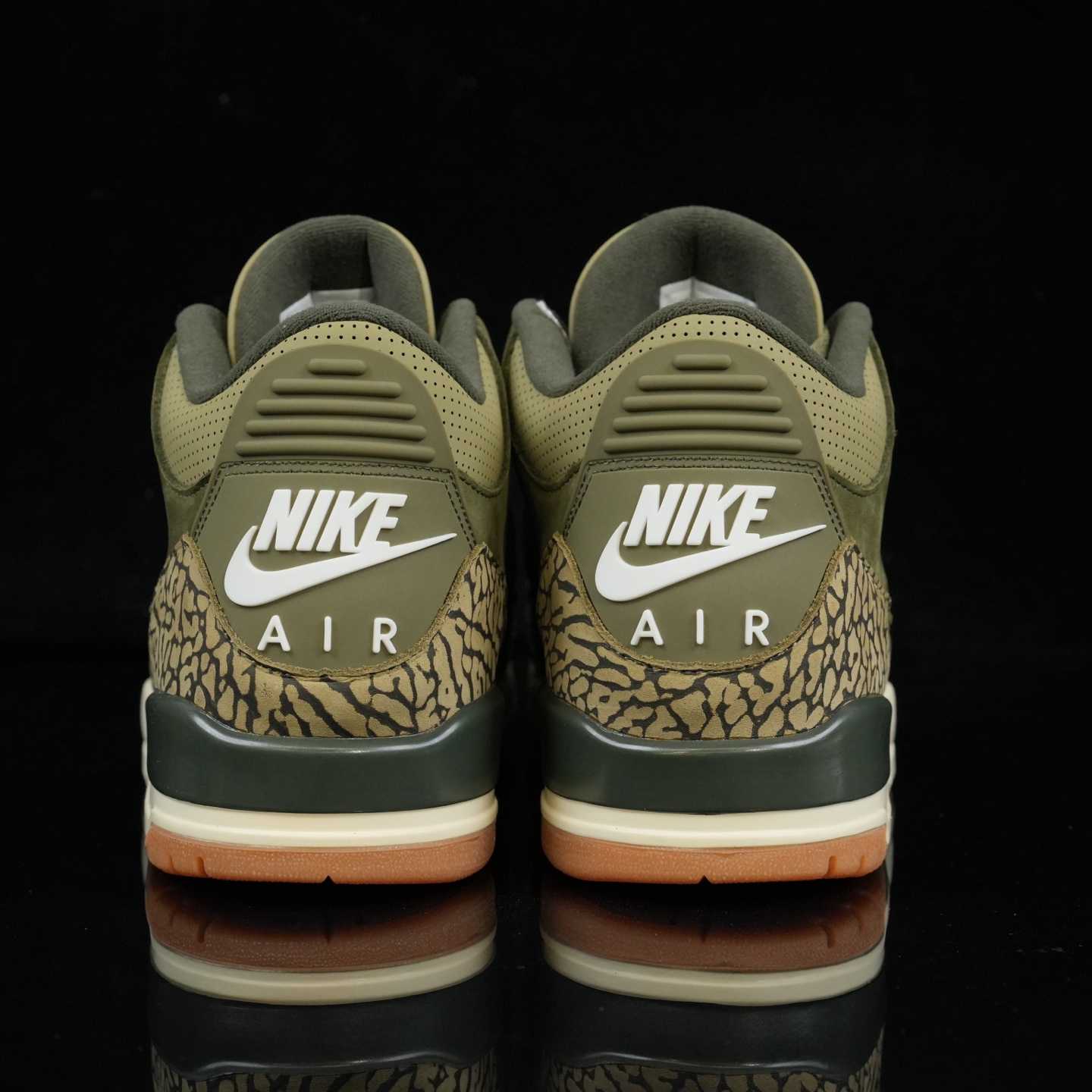 Air Jordan 3 “Medium Olive” Retro Lifestyle Sneakers DN3707-202 - DopestKickz