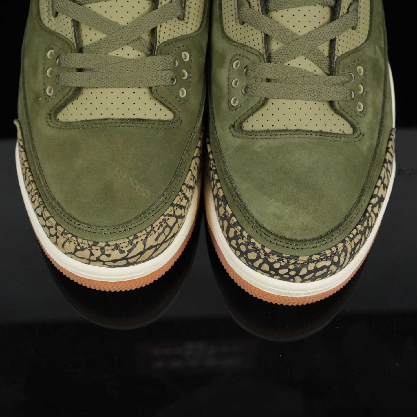 Air Jordan 3 “Medium Olive” Retro Lifestyle Sneakers DN3707-202 - DopestKickz