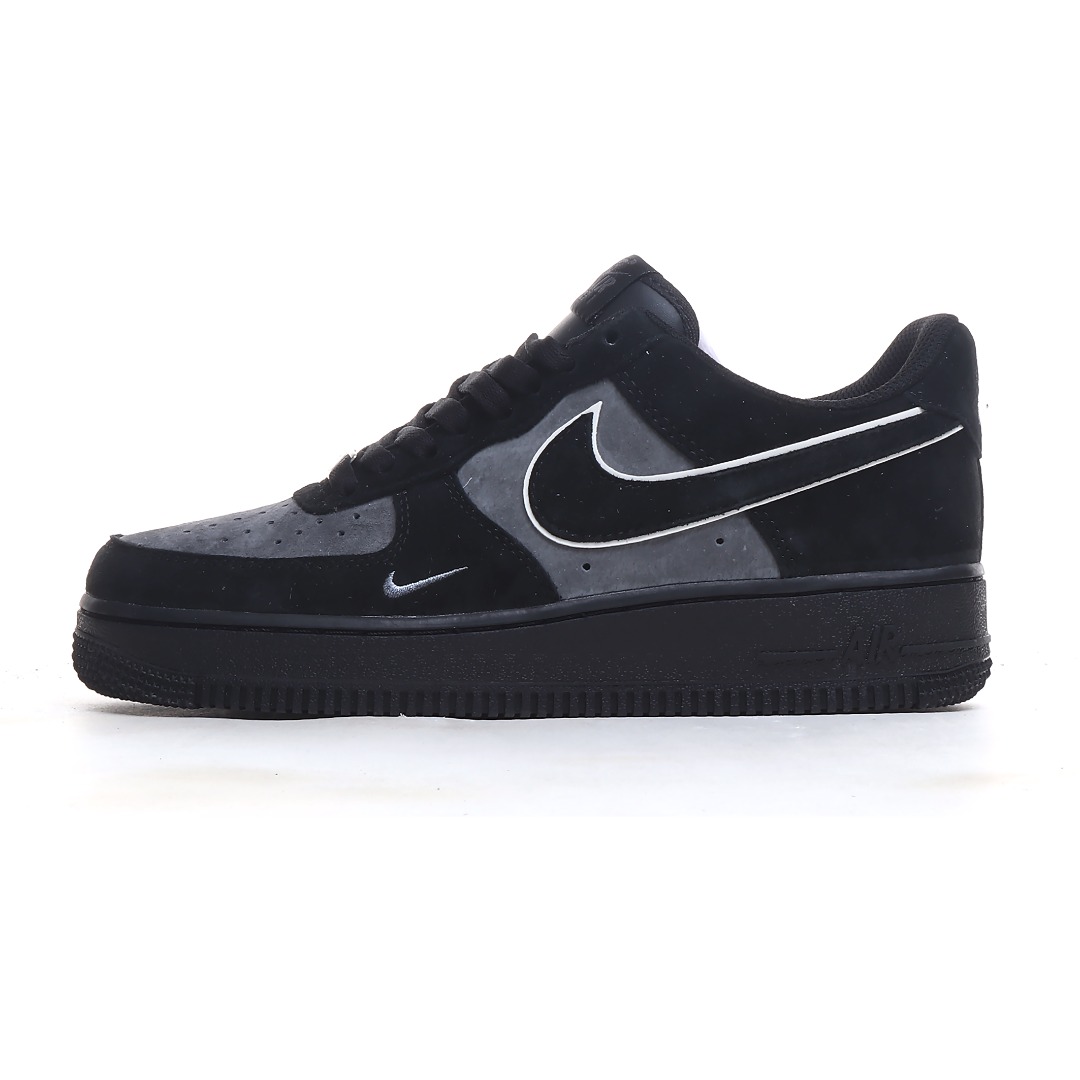 Nike Air Force 1 ’07 Low “Black Warrior” Suede – ZH0316-134 - DopestKickz