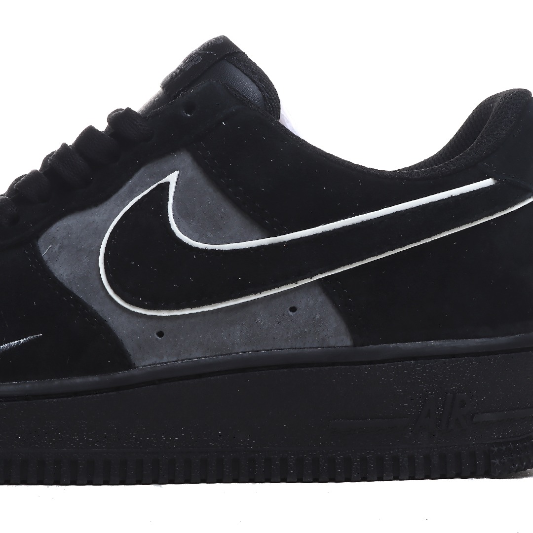Nike Air Force 1 ’07 Low “Black Warrior” Suede – ZH0316-134 - DopestKickz