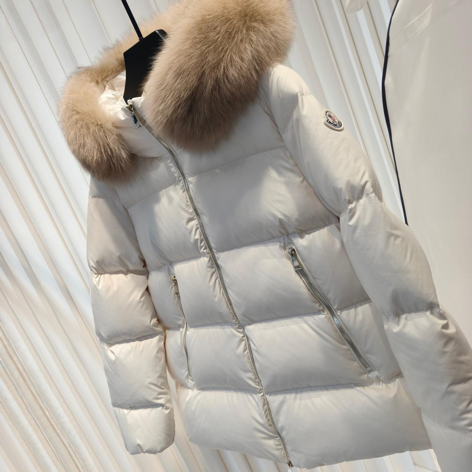 Moncler Laichefur Hooded Shearling-Trimmed Short Down Jacket - DopestKickz