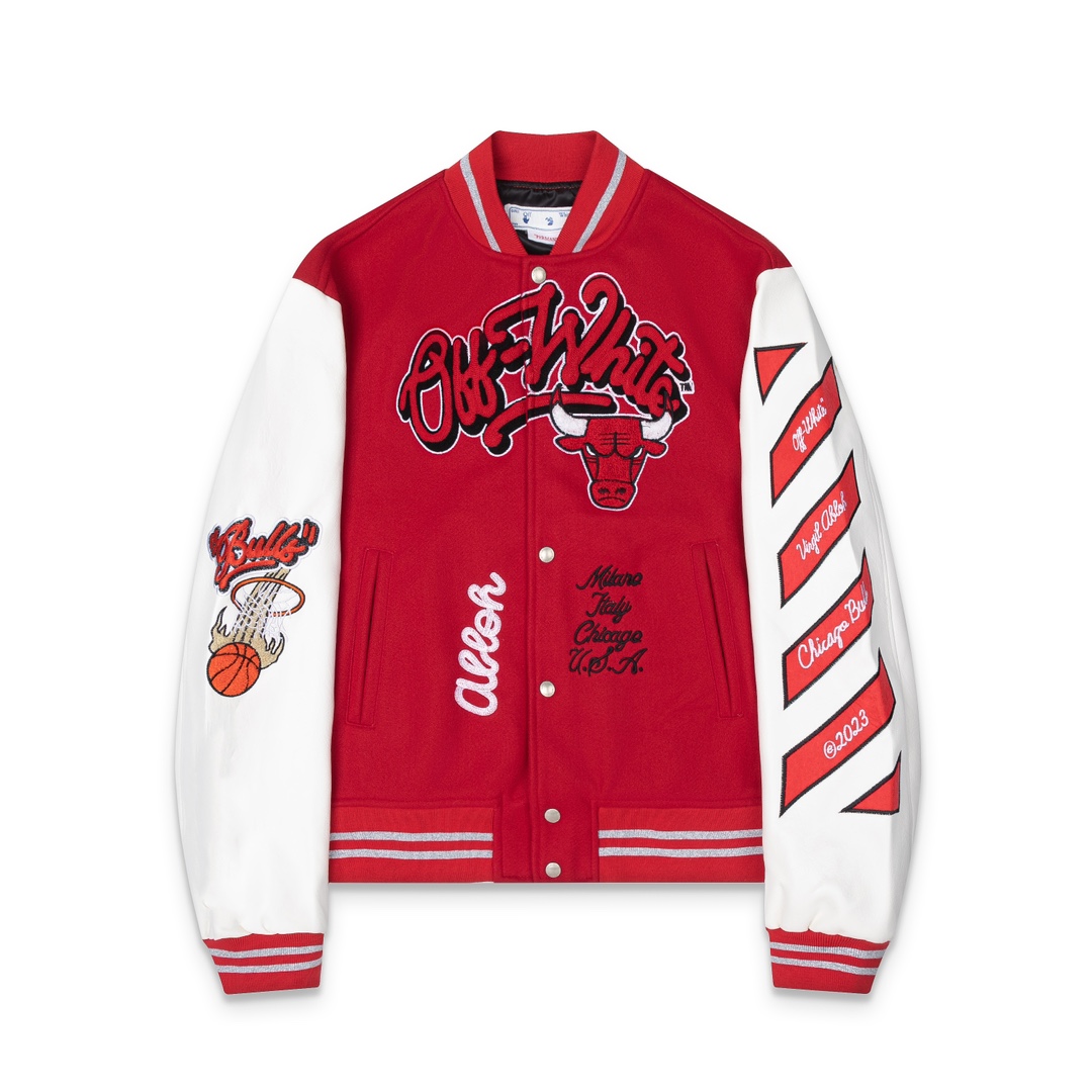 Off-White™ c/o Chicago Bulls Red Varsity - DopestKickz