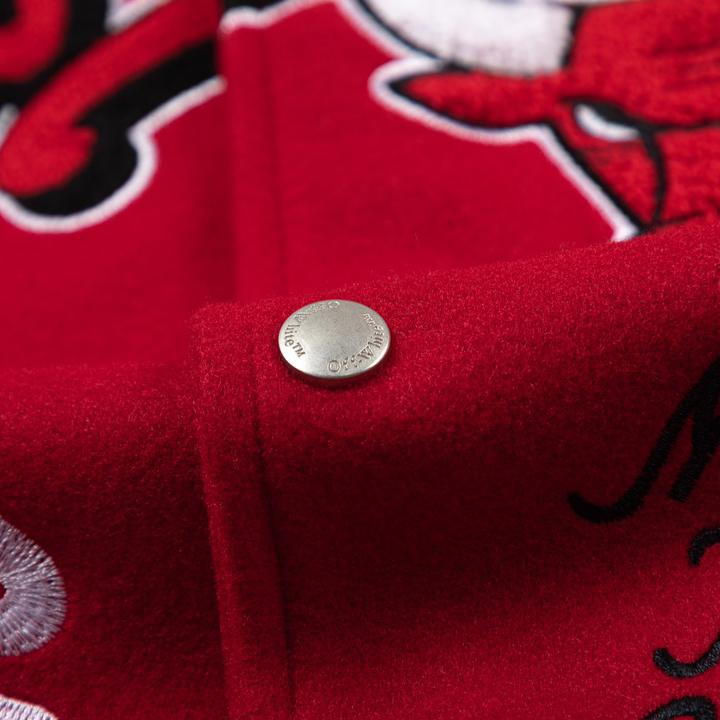 Off-White™ c/o Chicago Bulls Red Varsity - DopestKickz