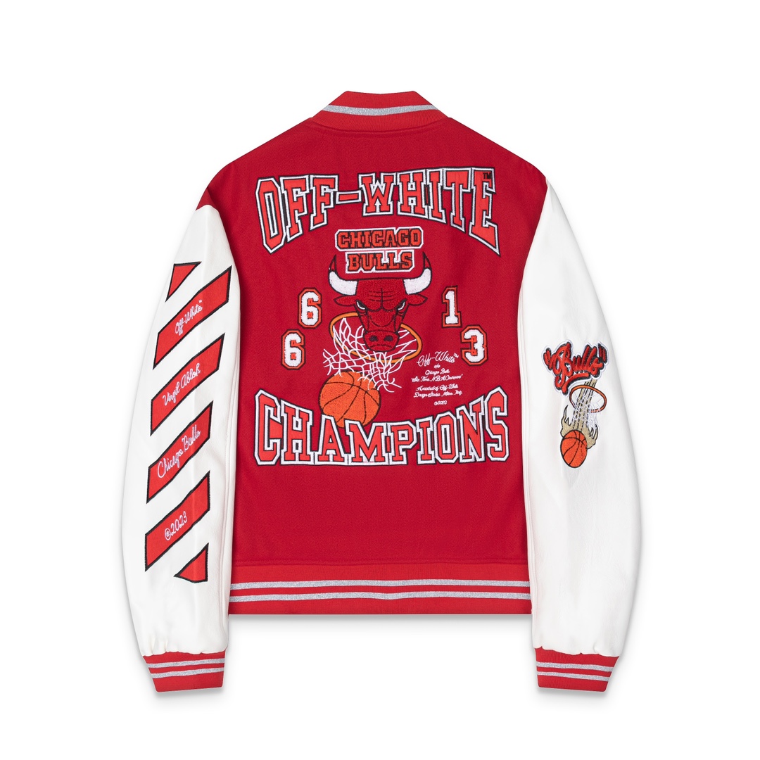 Off-White™ c/o Chicago Bulls Red Varsity - DopestKickz