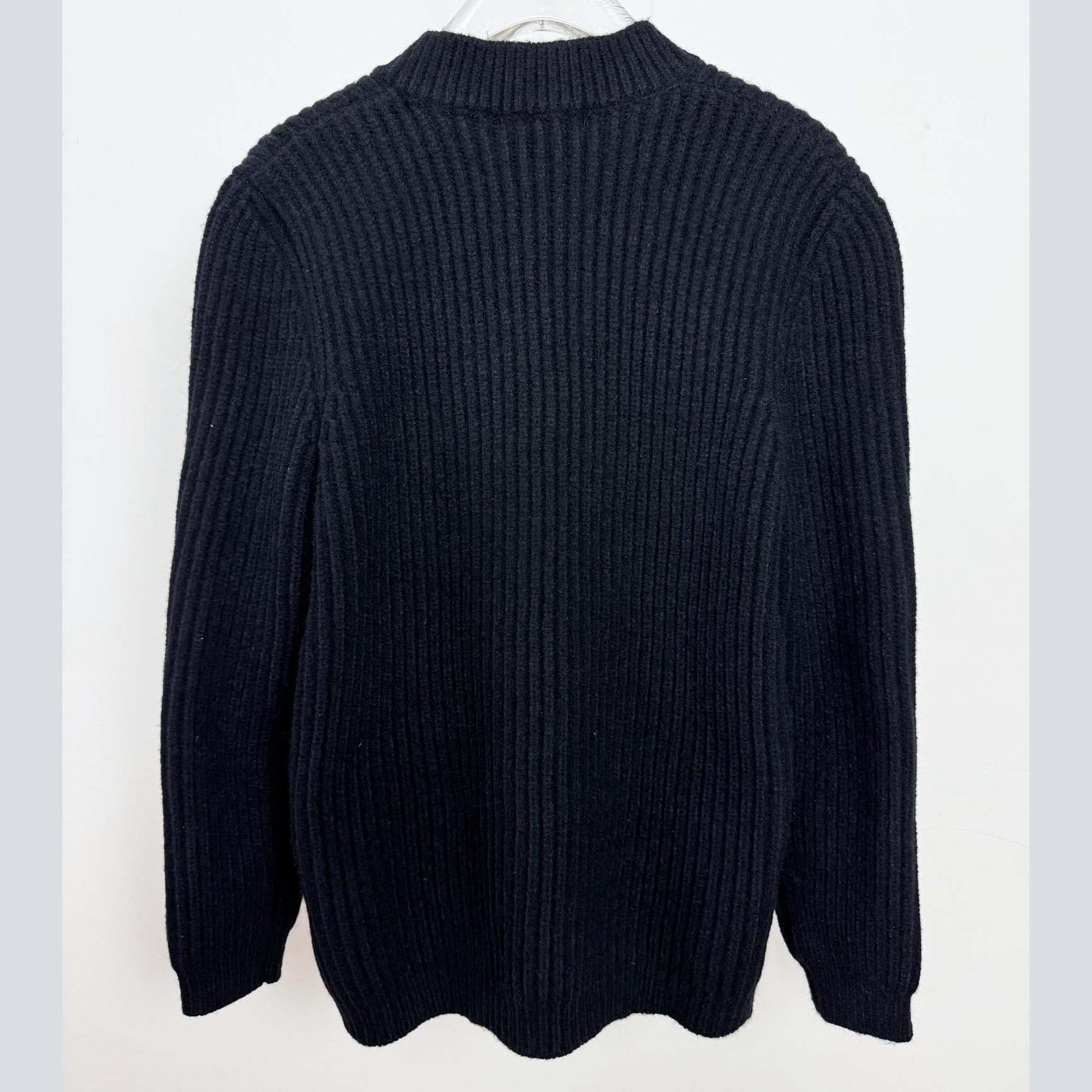 Prada Cashgora Ribbed-Knit Cardigan - DopestKickz