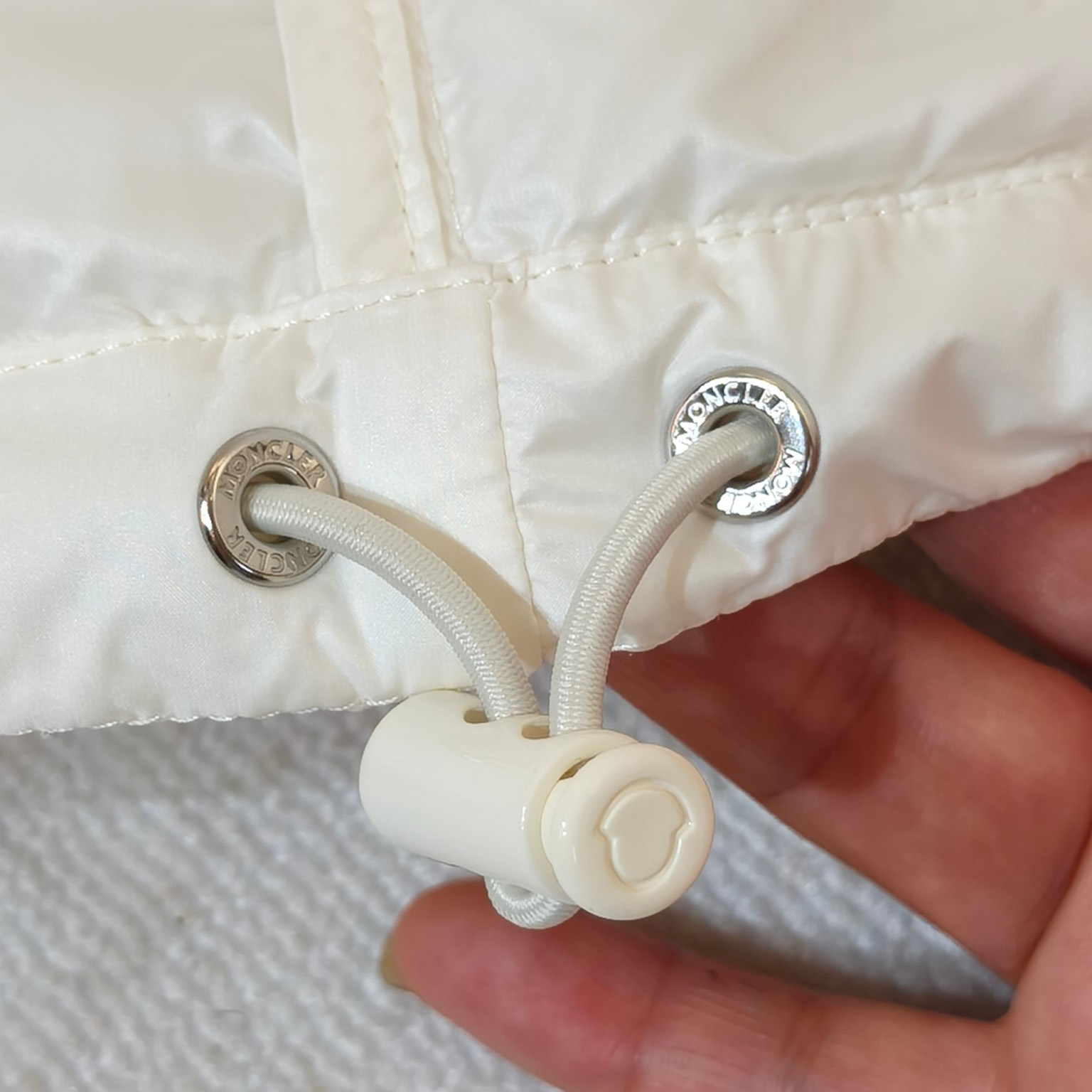 Moncler Jarcieu Braided Trim Short Down Jacket  - DopestKickz