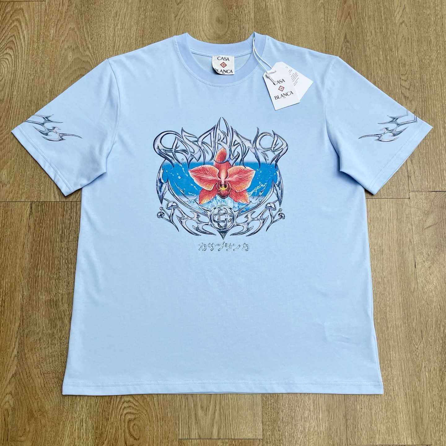 Casablanca Blades Oversized Short Sleeve T-Shirt   C1085 - DopestKickz