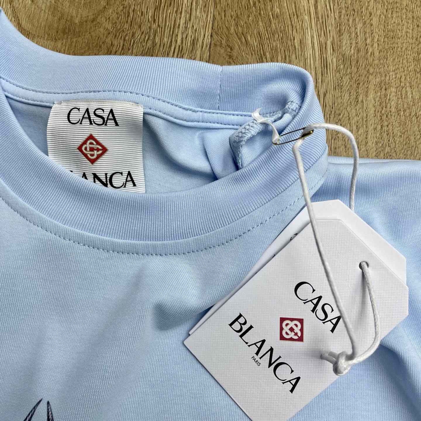 Casablanca Blades Oversized Short Sleeve T-Shirt   C1085 - DopestKickz