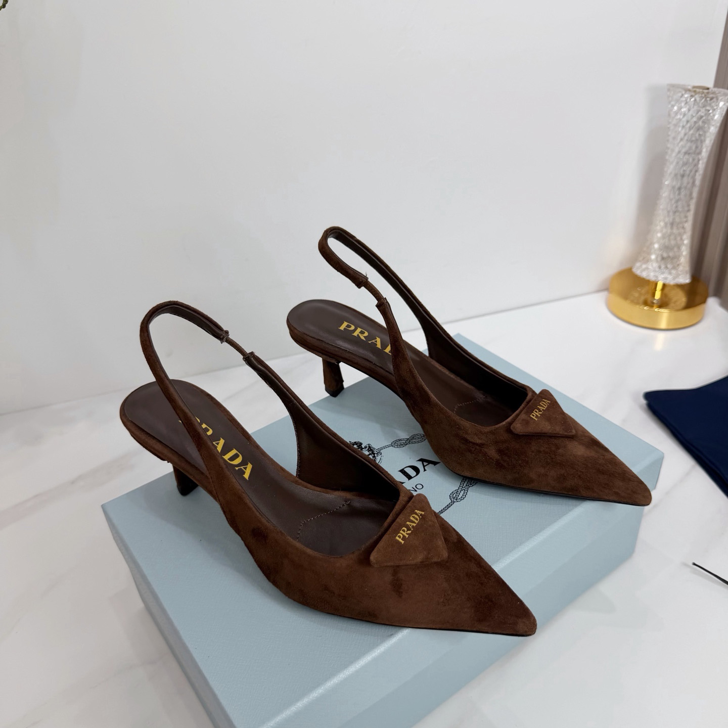 Prada Suede Pumps  5.5cm - DopestKickz