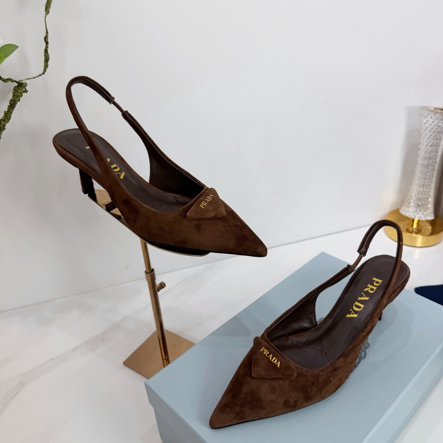 Prada Suede Pumps  5.5cm - DopestKickz