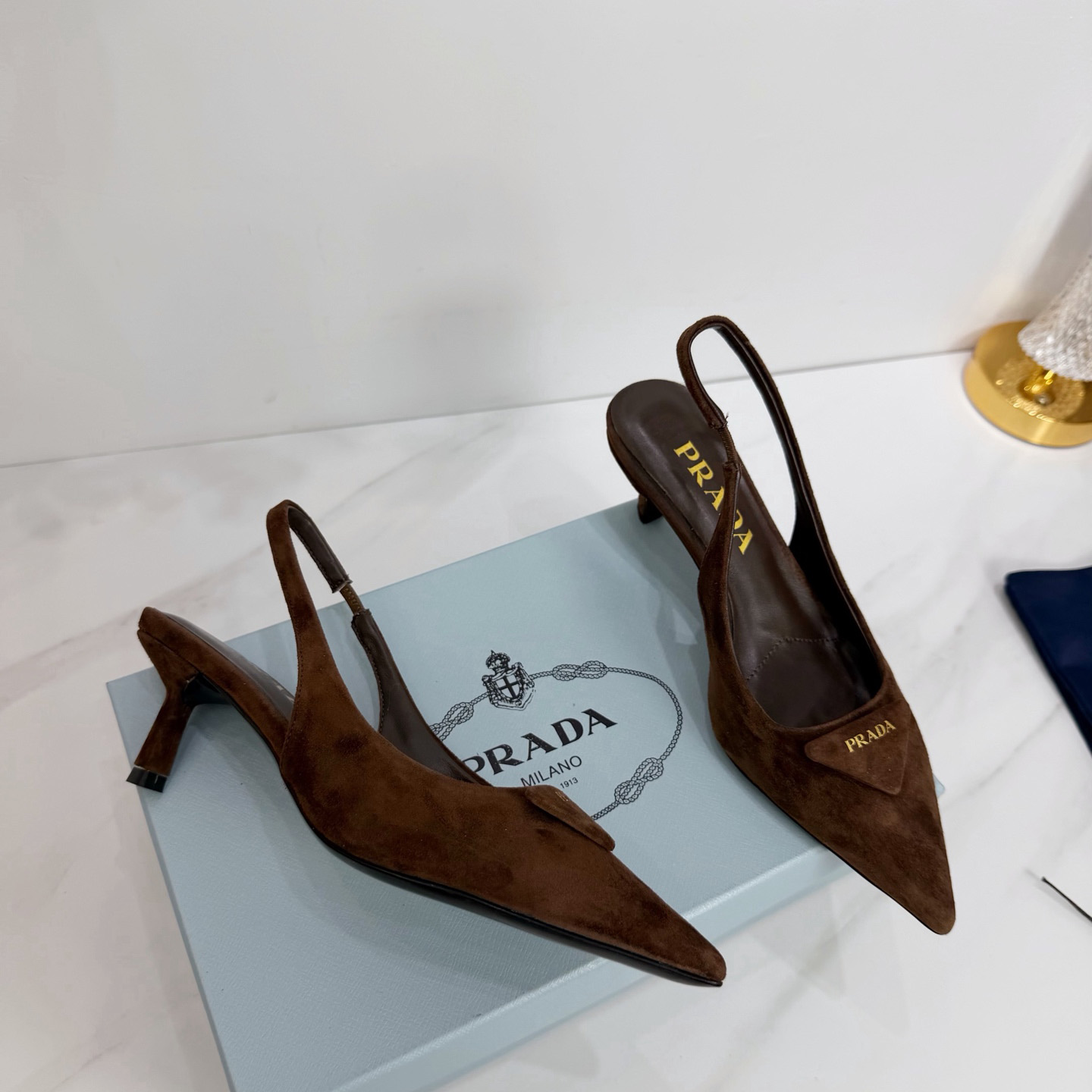 Prada Suede Pumps  5.5cm - DopestKickz