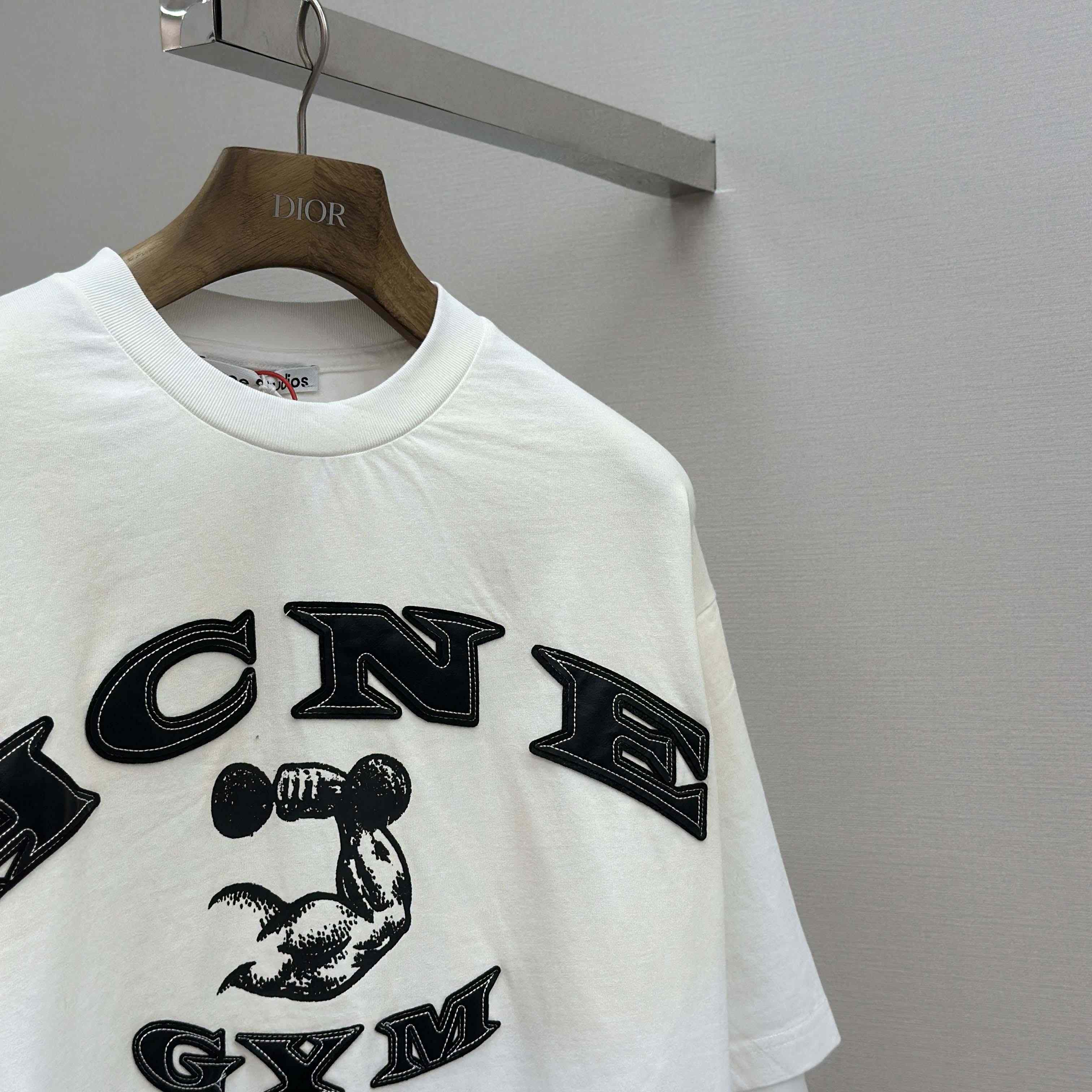 Acne Studios Layered Logo T-shirt - DopestKickz