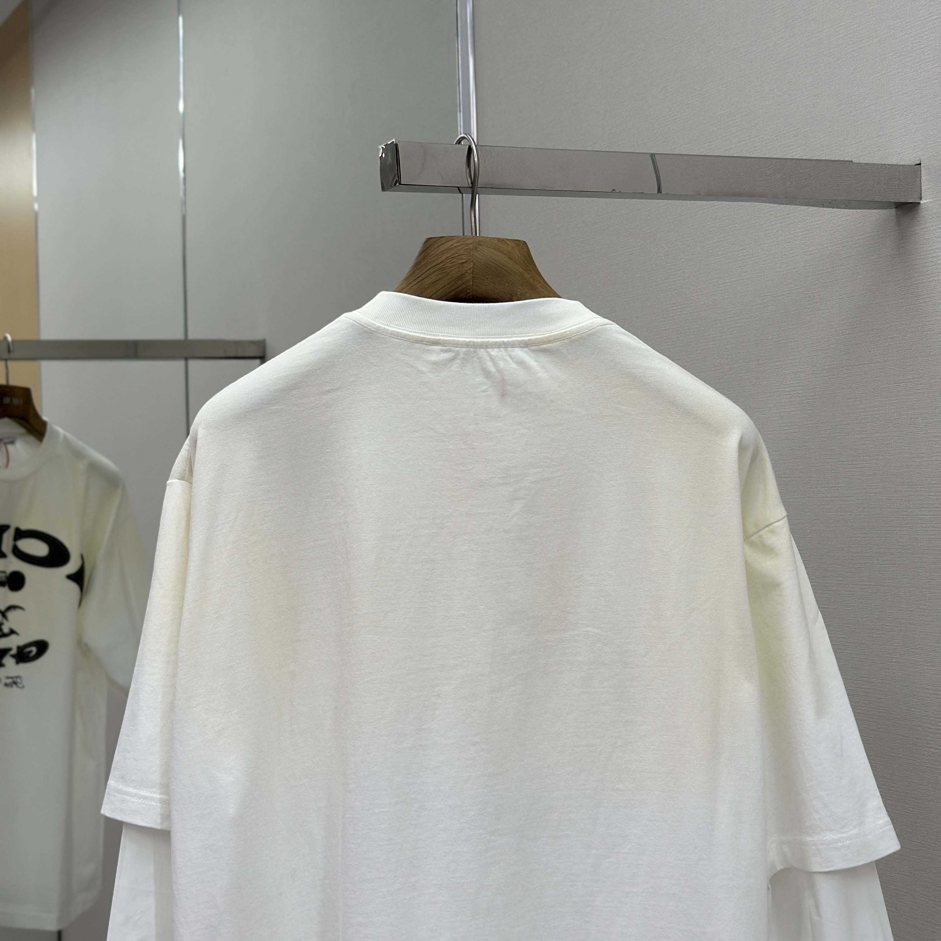 Acne Studios Layered Logo T-shirt - DopestKickz