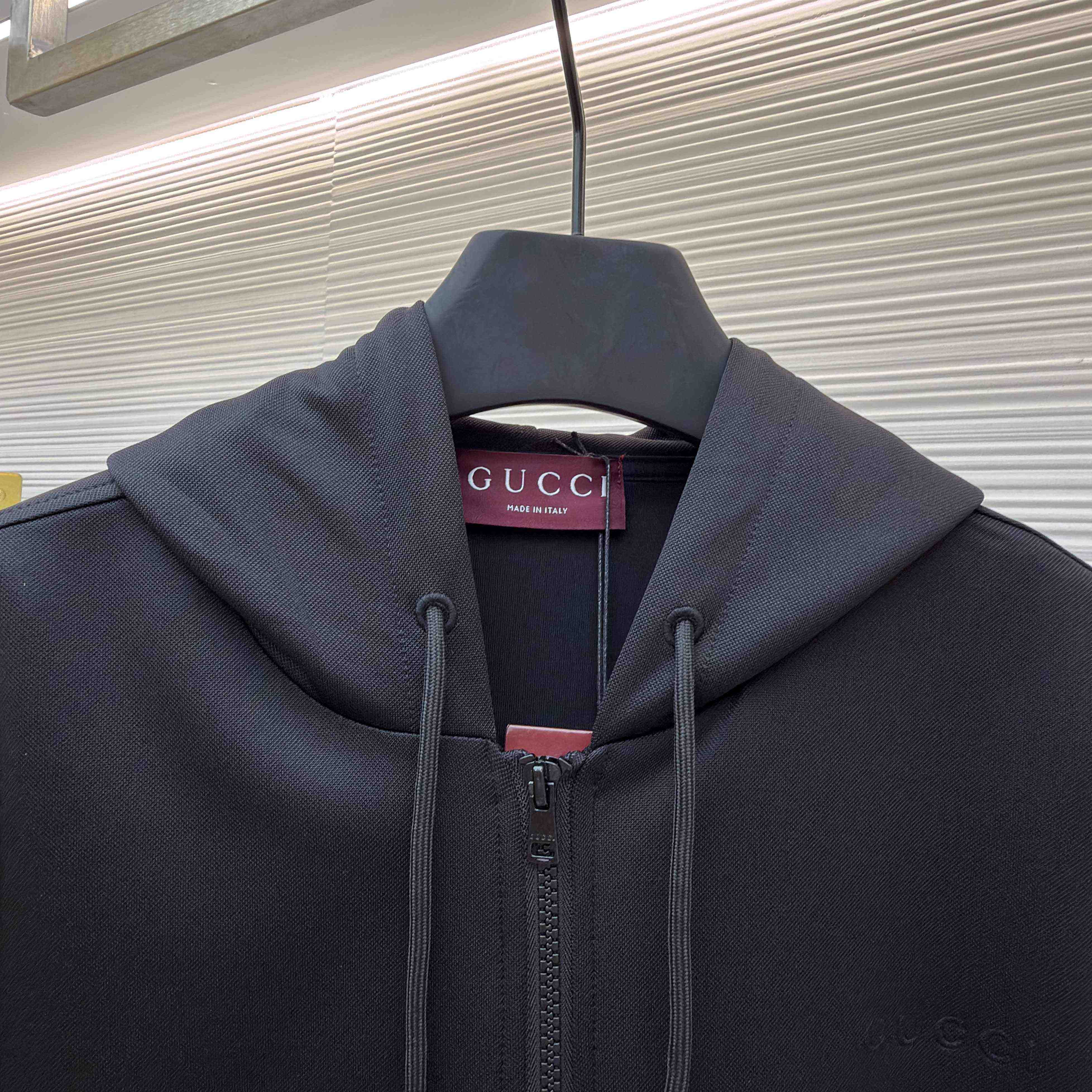 Gucci Technical Jersey Hooded Zip Jacket - DopestKickz
