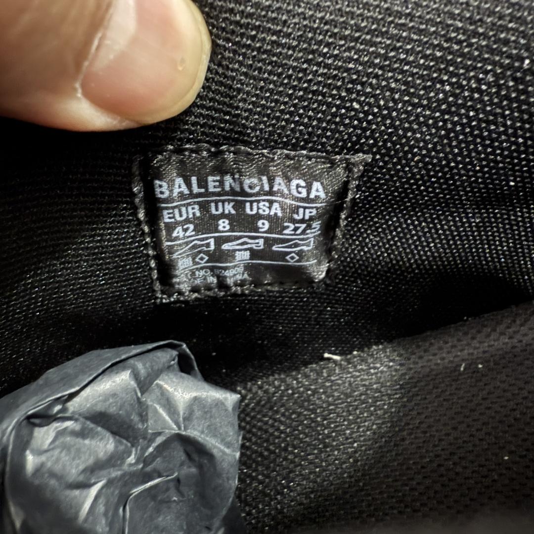 Balenciaga Basketball Sneaker In Black  - DopestKickz