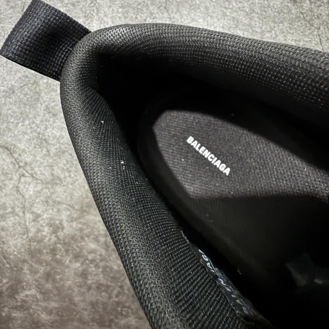 Balenciaga Basketball Sneaker In Black  - DopestKickz