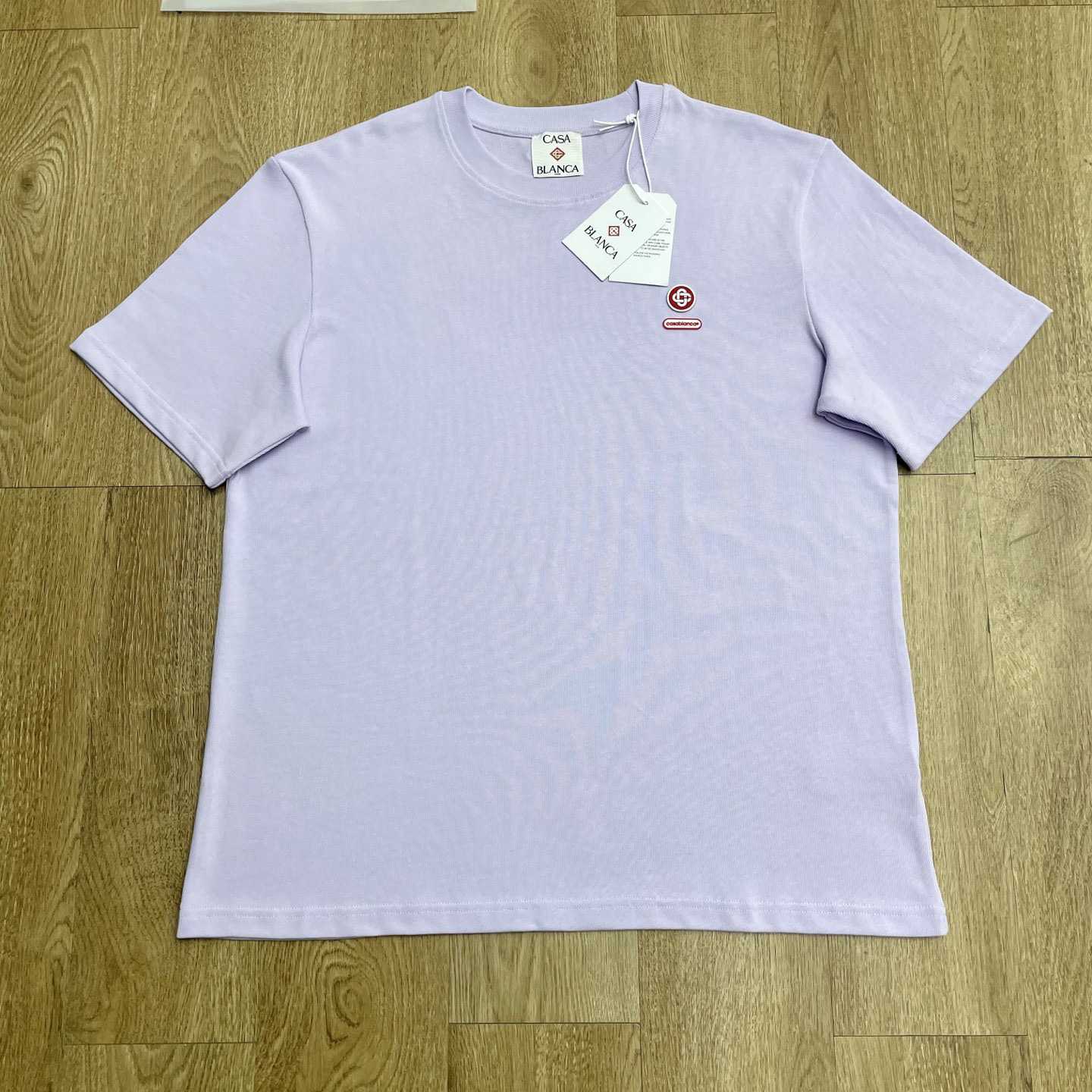 Casablanca Logo-patch Cotton T-shirt   C1089 - DopestKickz